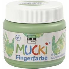 Vannbasert Fingermaling Kreul Mucki Finger Paint Green 150ml