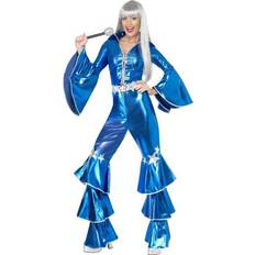 Smiffys 1970's Dancing Dream Blue Costume