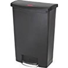 Mülltonnen Müllentsorgung Rubbermaid Slim Jim Step On Front Step Bin 90L