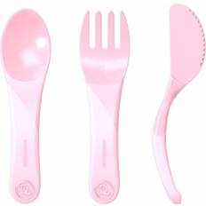 Barnebestikk på salg Twistshake Baby Cutlery Knife Fork & Spoon