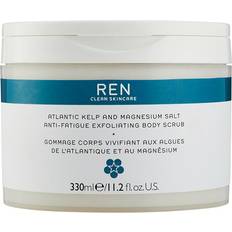 Fuktighetsgivende Kroppsskrubb REN Clean Skincare Atlantic Kelp & Magnesium Salt Anti-Fatigue Exfoliating Body Scrub 330ml