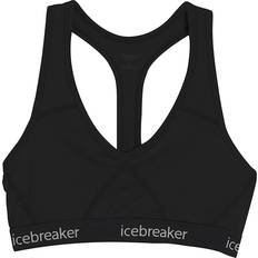 M BH-er Icebreaker Sprite Racerback Sports Bra - Black