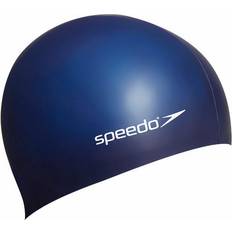 Badehetter Speedo Plain Flat Silicone Beanie Sr