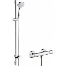 Hansgrohe Croma 100 Ecostat Comfort Combi Chrom