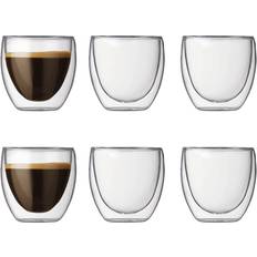 PAVINA Double wall Glass 25 cl, 6-pcs - Bodum @ RoyalDesign