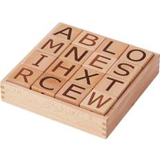 Klosser Kids Concept Wooden Letter Blocks A-Ö