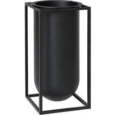 Audo Copenhagen Kubus Lolo Black Vase 24cm