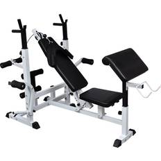 Back Extensions Exercise Benches vidaXL Multi Exercise Bench