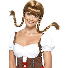 Smiffys Bavarian Babe Wig Plaited