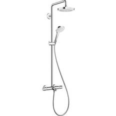 Hansgrohe Croma Select E Showerpipe 180 2jet (27352400) Chrom, Weiß