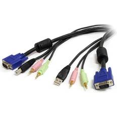 StarTech USB B/VGA/3.5mm-USB A/VGA/3.5mm 9.8ft