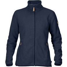 Fjällräven Damen Pullover Fjällräven Stina Fleece Jacket W - Dark Navy