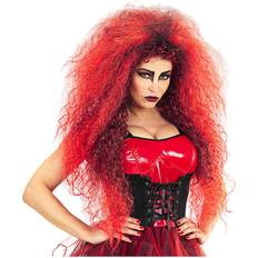 Teufel & Dämonen Perücken Widmann Wild Devil Wig Red