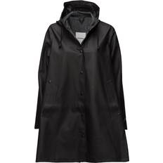 XXXS Rain Jackets & Rain Coats Stutterheim Mosebacke Raincoat - Black