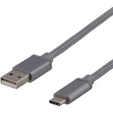 USB-kabel Kabler USB A-USB C 2.0 0.5m