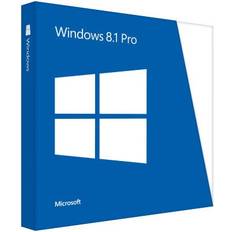 64-bit Operativsystem Microsoft Windows 8.1 Pro English (64-bit Get Genuine)