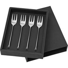 Restaurantware Cake Fork, Pastry Fork, Knife Edge Fork - Fashion Grey  Disposable Fork, 3 Prong, 1 Prong with a Knife Edge - Perfect for Serving  Cakes