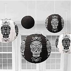 Amscan Lanterns Day of the Dead 6-pack