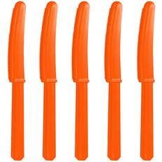 Amscan Cutlery Knives Peel Orange 20-pack