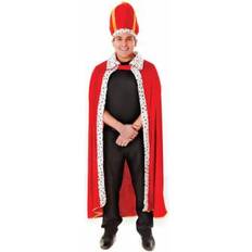 Bristol Mens Kings Robe & Hat Costume