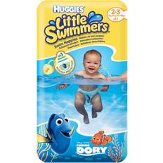 Blå Badebleier Huggies Little Swimmer Size 2-3 - Dory