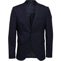 Jacketts reduziert Selected Slim Fit Blazer - Blue/Navy Blazer