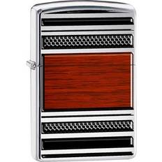 Zippo Windproof Pipe Wood Design