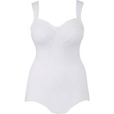 Baumwolle Bodys Miss Mary Lovely Lace Shaping - White