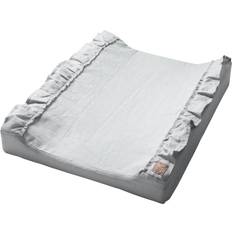 Stellematter Ng Baby Changing Pad Standard Ruffle Light Grey Mood Ruffles