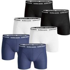 Boksere - Hvite Underbukser Björn Borg Essential Shorts 3-pack - Multicolored