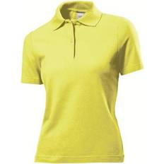 Dame - Gule Pikéskjorter Stedman Short Sleeve Polo Shirt - Yellow