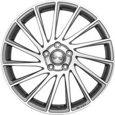 Brock B39 Ferric Grey Polished 7x17 4/100 ET38 Nav63.4