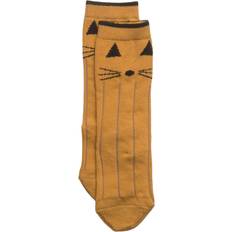 Liewood Sofia Knee Socks Cat - Mustard