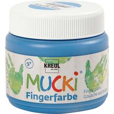 Vannbasert Fingermaling Kreul Mucki Finger Paint Blue 150ml