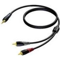 Basic 2RCA-3.5mm 1.5m