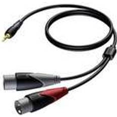 Procab Classic 2RCA-3.5mm 1.5m