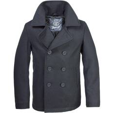 Herren - Outdoorjacken - Wolle Oberbekleidung Brandit Pea Coat - Black