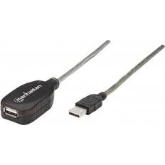 Manhattan Hi-Speed USB A-USB A 2.0 16.4ft