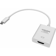 Vision USB C - HDMI M-F 0.2m