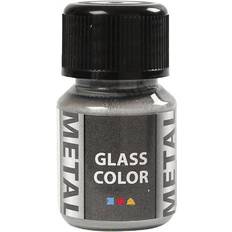 Vannbasert Glassmaling Glass Color Metal Silver 35ml