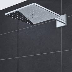 Ohne Mischer Kopfbrausen & Deckensiebe Grohe Rainshower 310 SmartActive Cube (26479000) Chrom