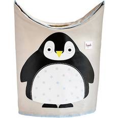3 Sprouts Oppbevaring 3 Sprouts Penguin Laundry Hamper