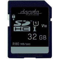 Dacota Platinum S20 SDHC Class 10 UHS-I U1 V10 80MB/s 32GB