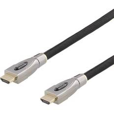 Prime Active Braided 18Gbps HDMI - HDMI High Speed ​​with Ethernet 15m