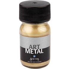 Akrylmaling Schjerning Art Metal Light Gold 30ml