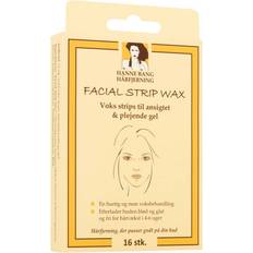 Mykgjørende Voks Hanne Bang Facial Strip Wax 16-pack