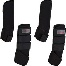 Kerbl Leg Protection Set for Horse - Black