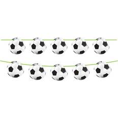 Folat Garlands Flag Line Football White/Black