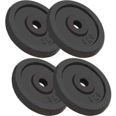 vidaXL Weight Plates 21cm 4x5kg