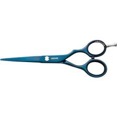 Blau Friseurscheren Jaguar Gold Line Diamond TB 5.5"